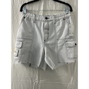 BDG Urban Outfitters Cargo Skate Shorts White NWT‎ Size M Gorpcore Hiking Nature